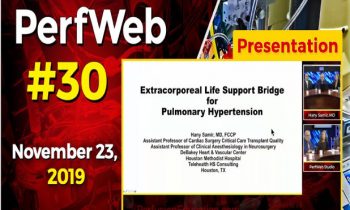 Extracorporeal Life Support Bridge ECMO for Pulmonary Hypertension.