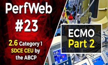 Concepts in ECMO , Part 2.