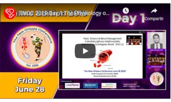 TNOC 2019: The Physiology of Fluid Management Maintaining Colloid Oncotic Pressure (COP) on CPB
