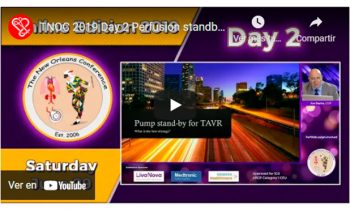 TNOC 2019 Day 2 Perfusion standby and the Transcatheter Aortic Valve Replacement TAVR – ECMO.