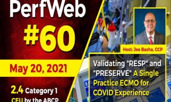Validating «RESP» and «PRESERVE» A single practice ECMO for Covid-19 experience
