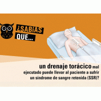 El drenaje torácico: Complicaciones y riesgos