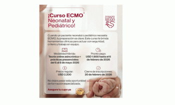 Curso teórico-práctico de entrenamiento en ECMO neonatal y pediátrico – Marzo/Mayo