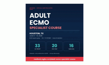 Adult ECMO Specialist Course — Full Course – June 27