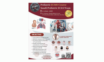 Pediatric ecmo course Saudi Pediatric ECLS team – June 4/5
