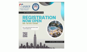 ANZCP 42nd Annual Scientific Meeting 2026 – 8/10 Oct
